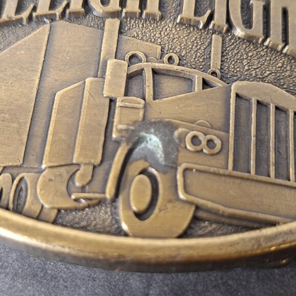 Vintage Raleigh Lights Belt Buckle - Picture 2 of 3